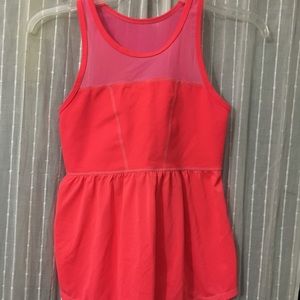 Zella peplum tank